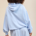 Oversized Drapey Fleece Pullover Hoodie