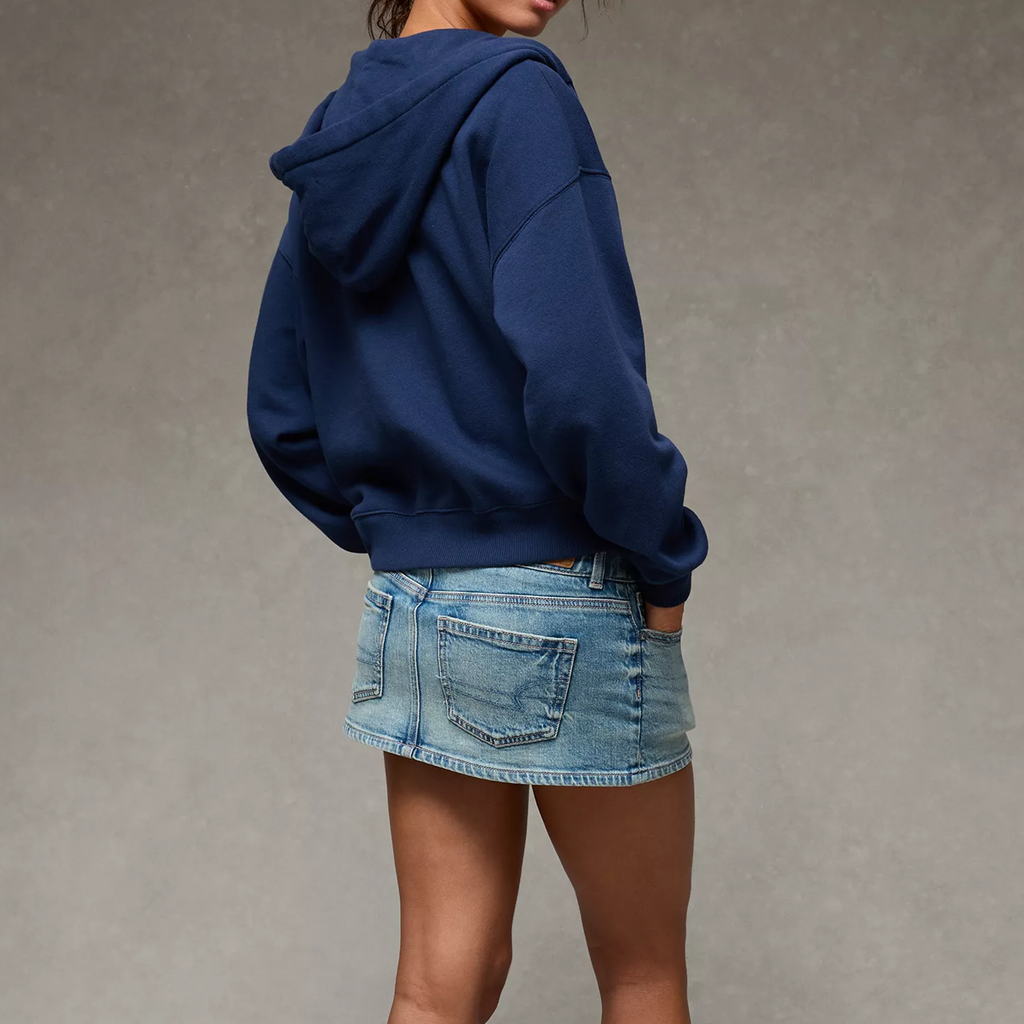 Soft Fleece Full‑Zip Hooded Jacket Hoodie